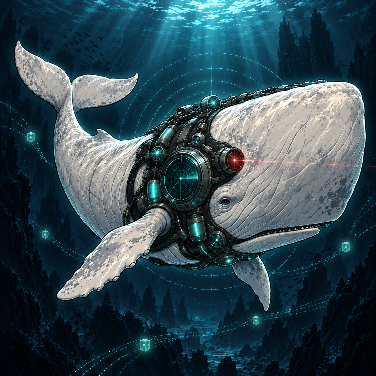 Concept art for The White Whale